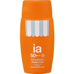 Émulsion Solaire Ultra-légère Visage Spf50+ 50ml