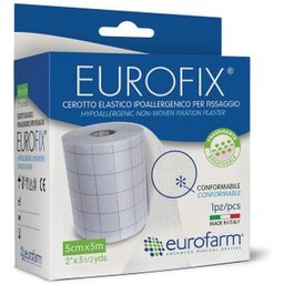 Eurofix Plâtre Élastique Hypoallergénique 5mx500cm