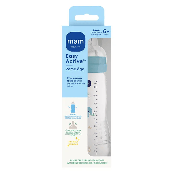 Biberon Easy Active 2ème âge Décoré