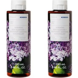 Korres Nettoyant Corporel Renouvelant Lilas 2x250ml