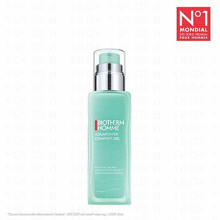 BIOTHERM HOMME Aquapower Gel peau sèche flacon 75ml