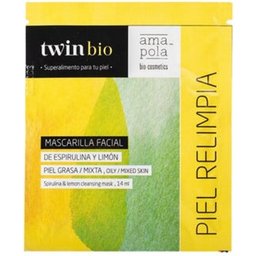 Twin Bio Masque Spiruline et Citron 14ml