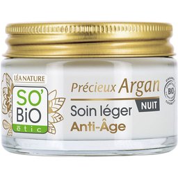 SO BIO Etic Précieux Argan Soin Léger Nuit Anti-Âge