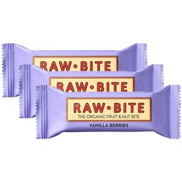 Barre de fruits & de noix avec vanille et baies