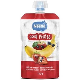 Nestlé Saqueta Cool Fruits Banana e Morango 110g