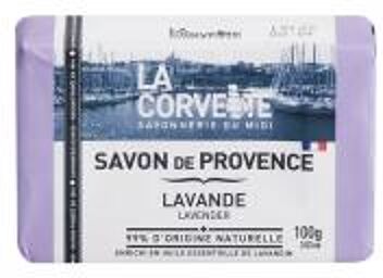Savon de Marseille à la Lavande Naturelle 100g - Pain 100 g