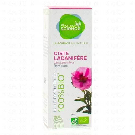 Huile essentielle de Ciste Ladanifère bio flacon 5 ml