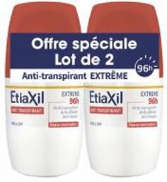 Anti-Transpirant Extrême 96H Roll-on Lot 2 x 50 ML - Lot 2 x 50 ml