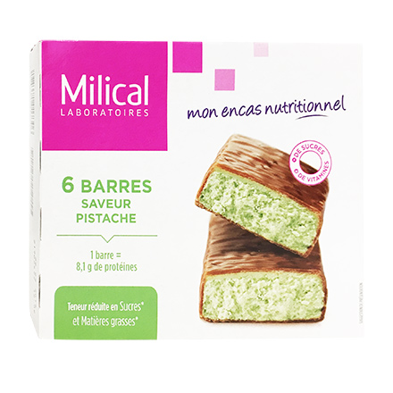 Ma Barre Nutritionnelle saveur pistache x 6