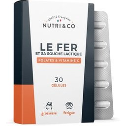 Nutri&Co Le Fer 30 Gélules