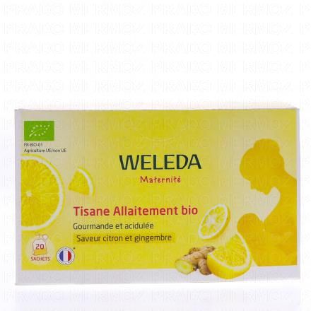 Tisane Allaitement Bio Saveur Citron et Gingembre x20 Sachets