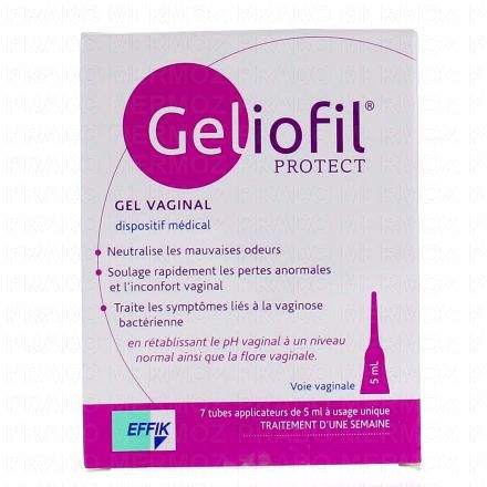 Geliofil classic gel vaginal 7 doses de 5ml