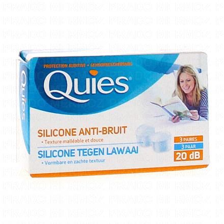 Protection auditive silicone Anti-Bruit x3 paires