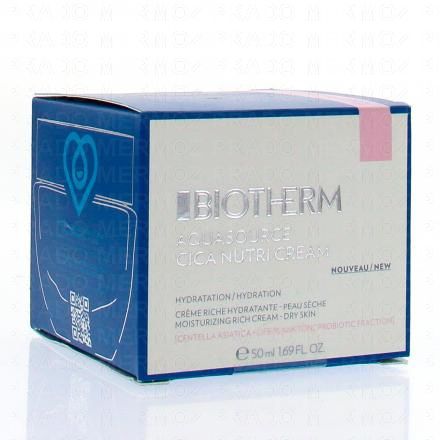 Aquasource Cica Nutri Cream - Crème riche hydratante pot 50ml