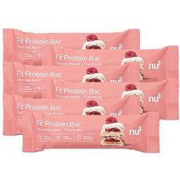 Fit Protein Bar Chocolat blanc - Framboise