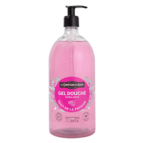 - Gel Douche Extra Doux Fruit De La Passion Flacon 1L
