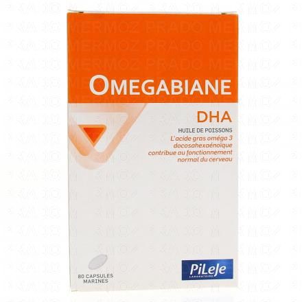 Omegabiane DHA boîte 80 capsules