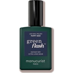 Green Flash LED Nail Polish Poppy Seed 15ml