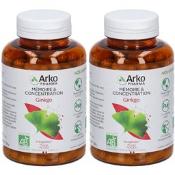 Arkogélules Gingko bio