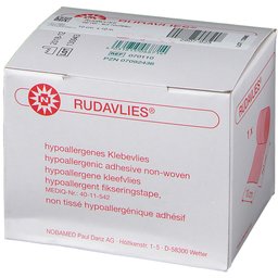 Nobamed® Rudavlies® Rouleau non tissé hypoallergénique adhésif 10 cm x 10 m