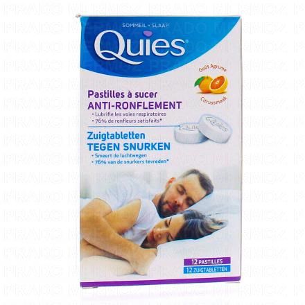 Anti-ronflement pastilles agrumes boite de 12