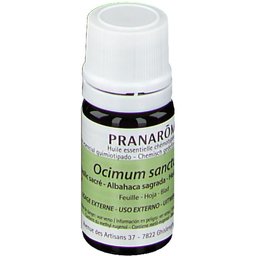 Pranarôm Basilic Sacré Huile Essentielle