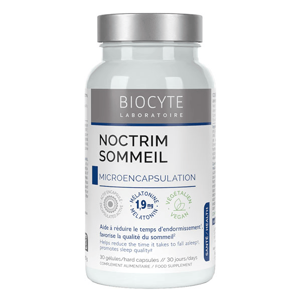 Noctrim Sommeil Endormissement Mélatonine 1,9 mg Coquelicot 30 Gélules