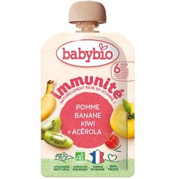Immunité Pomme Banane Kiwi Acerola +6M 100 g