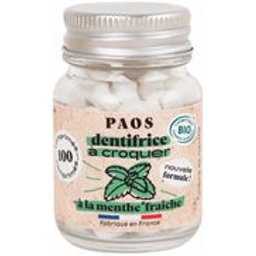 Dentifrice à Croquer Bio Menthe Fraîche 100comp