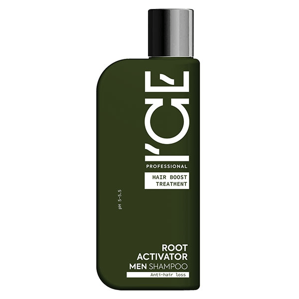 ICE MEN Shampoing fortifiant racines anti-chute pour homme 250 ml