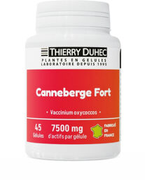 Canneberge Fort 7500 mg : Conditionnement - 45 gélules