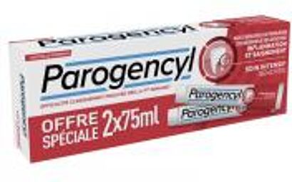 Dentifrice Soin Intensif Gencives Inflammation et Saignement Lot 2 x 75 ml - Lot 2 x 75 ml
