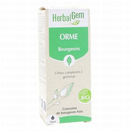 Concentré de bourgeons frais - Orme bourgeons Bio 30ml