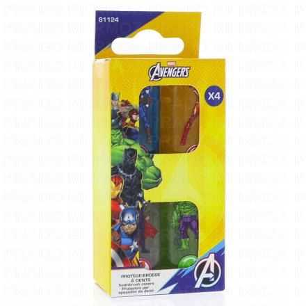 Marvel Protège Brosse à dents x4