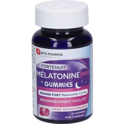 FortéNuit Mélatonine gommes 1900 Flash 30uts
