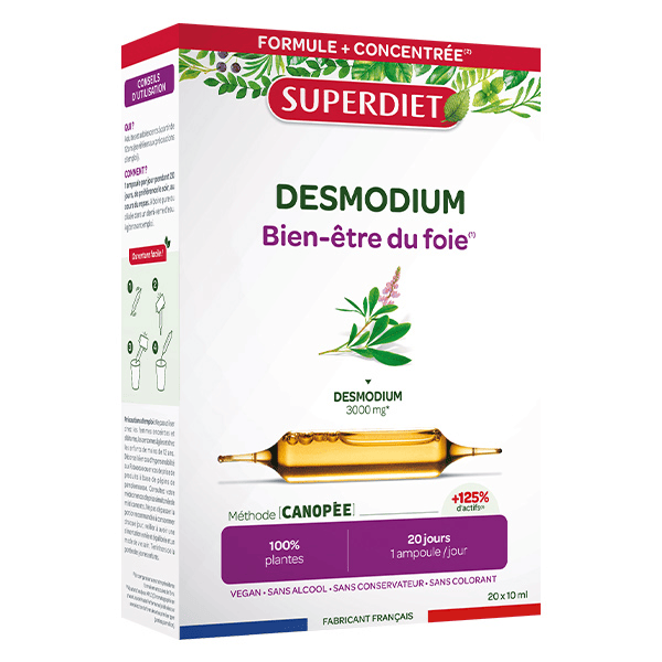 Desmodium 20 ampoules de 10ml