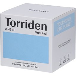 Torriden Dive IN - Disques tonifiants et apaisants à l'acide hyaluronique x80