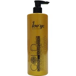 Gold Keratin Shampooing Cheveux Secs 500ml