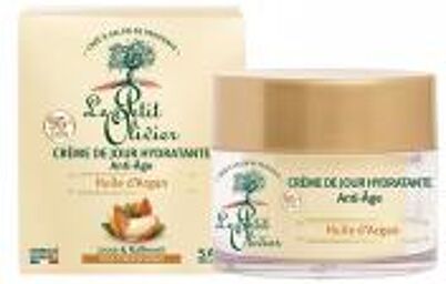 Crème de Jour Hydratante Anti-Âge Huile d'Argan 50 ml - Pot 50 ml