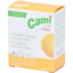 Cami Moll® Clean Lingettes humides à la camomille