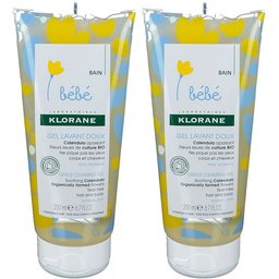 Bébé Bain Gel Lavant Doux au Calendula Bio