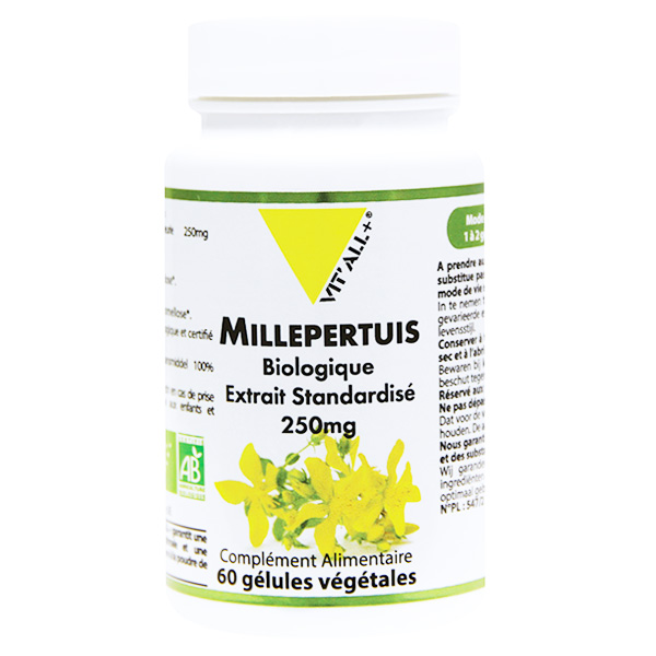 Millepertuis 250mg Bio 60 gélules végétales