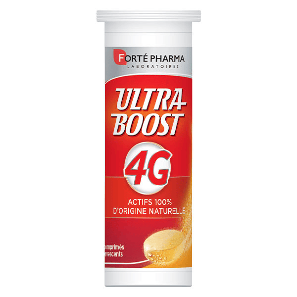 Ultra Boost 4G Tube Ginseng Gingembre 10 comprimés effervescents