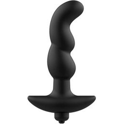 Masseur Anal avec Vibration Noir 1ut