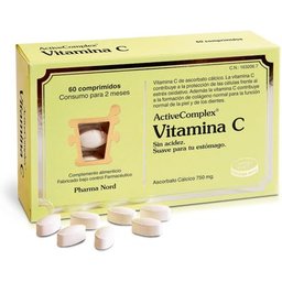 ActiveComplex™ Vitamine C Calcium Ascorbate de calcium 60 comp