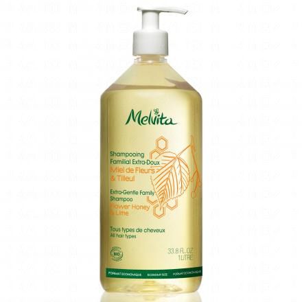 Hygiène - Shampooing familial extra-doux 1l flacon pompe 1l
