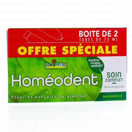 Soin complet dents et gencives Chlorophylle lot de 2 x 75ml