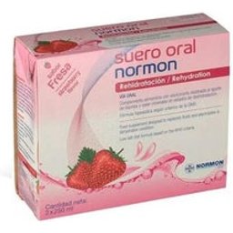 sérum oral à la fraise 2udsx250ml