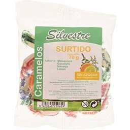 Caramel Assortiment S/azu 70g Sauvage