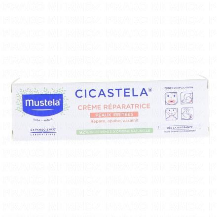 Peau irritée - Cicastela crème réparatrice tube 40ml